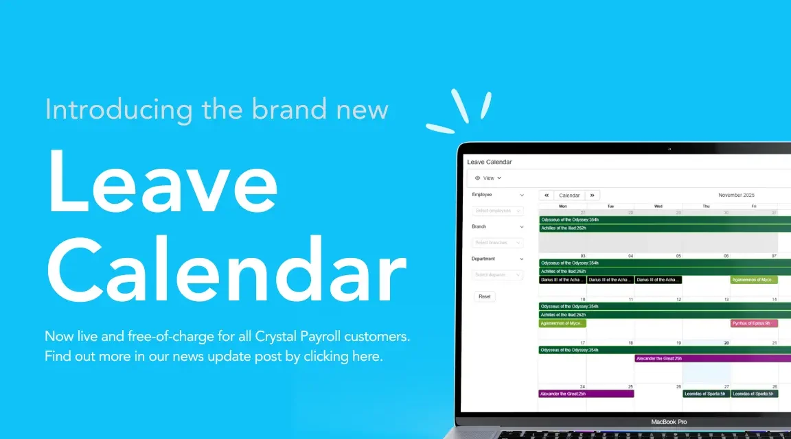 Introducing the Leave Calendar